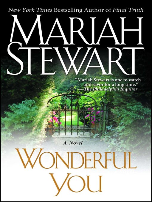 Title details for Wonderful You by Mariah Stewart - Wait list